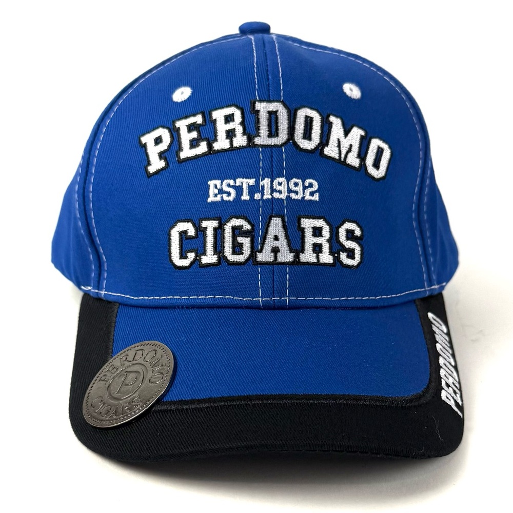 Blue and Black Men's Hat